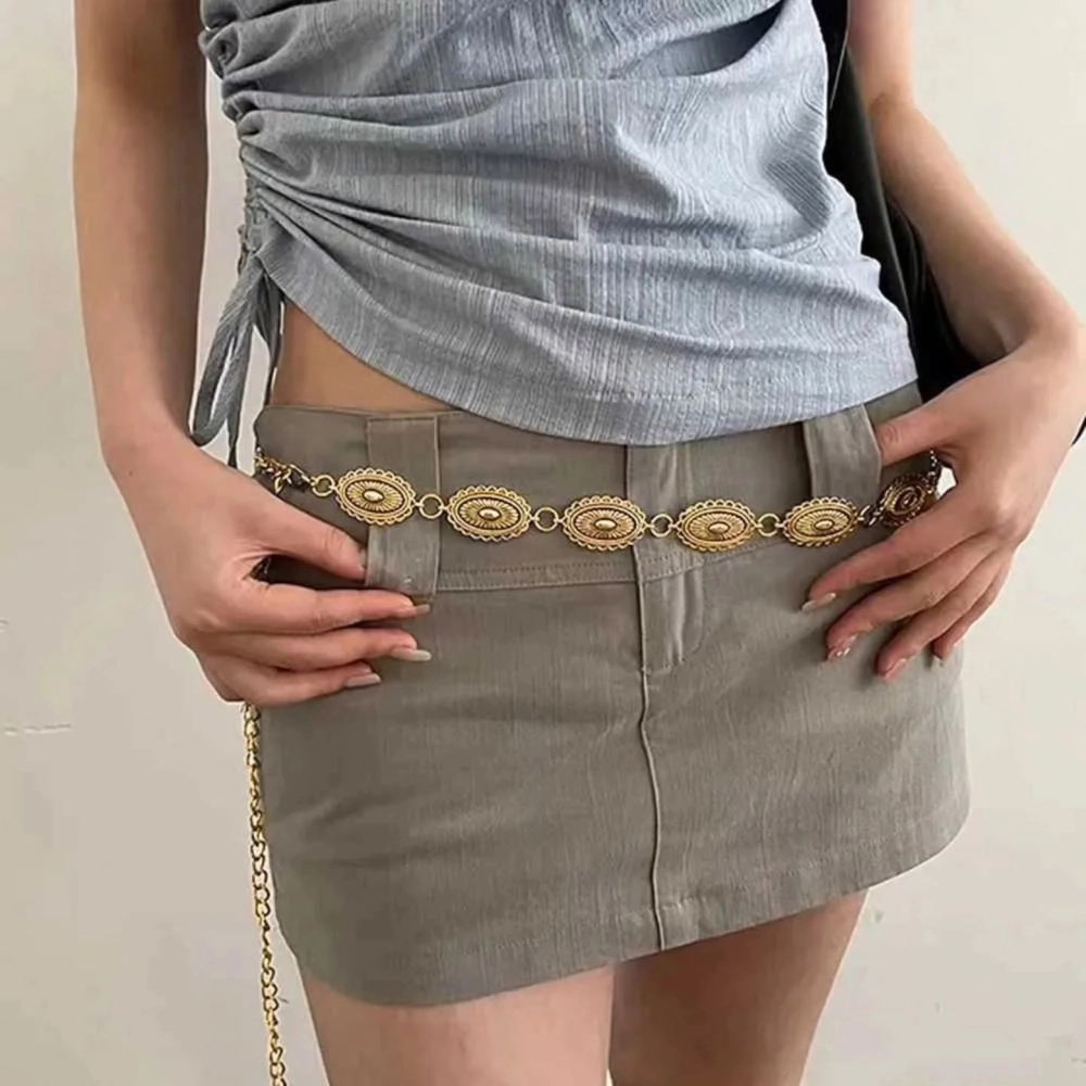 Waist Chain Gold Vintage Retro Style