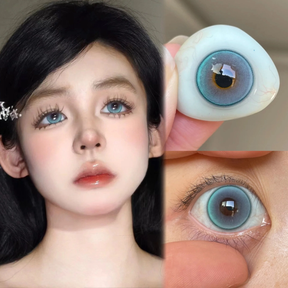 Illusion Green Color Contact Lens