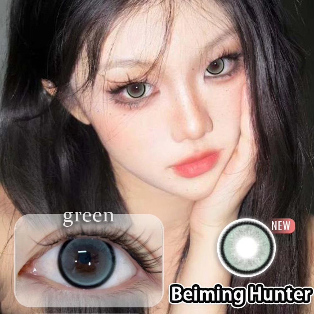 Beaming Hunter Green Color Contact Lens