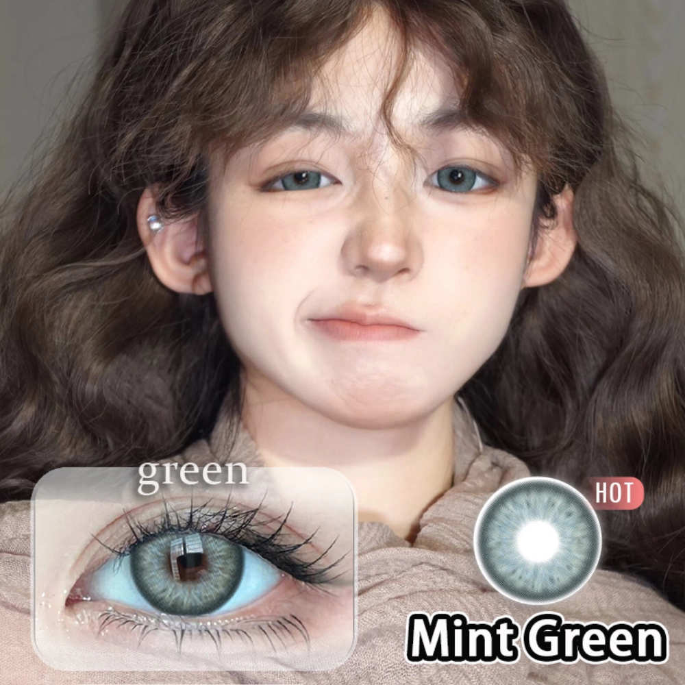 Mint Green Color Contact Lens
