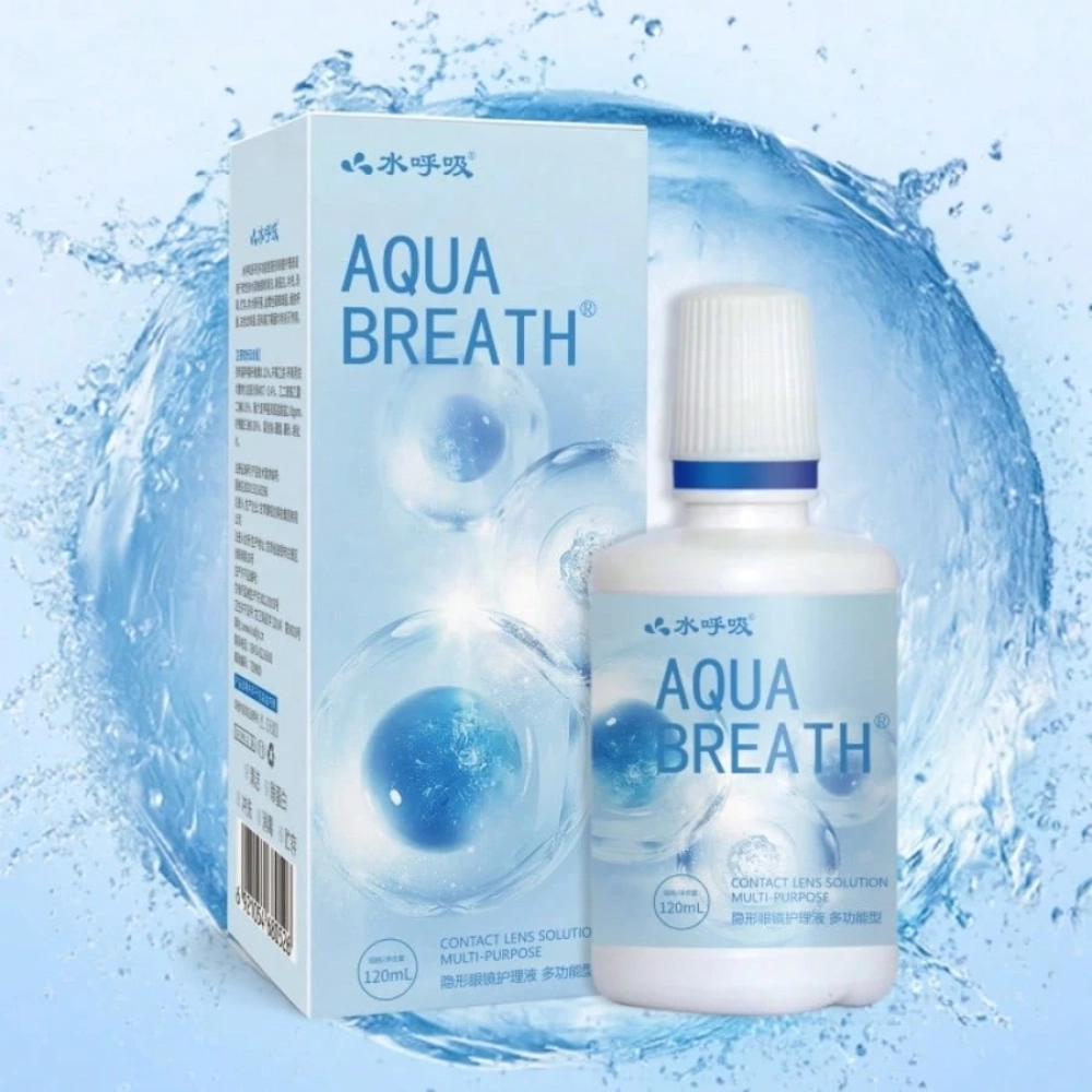 Aqua Breath Contact Lens Solution 120ml