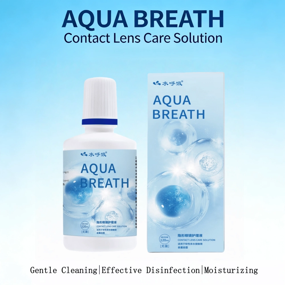 Aqua Breath Contact Lens Solution 120ml
