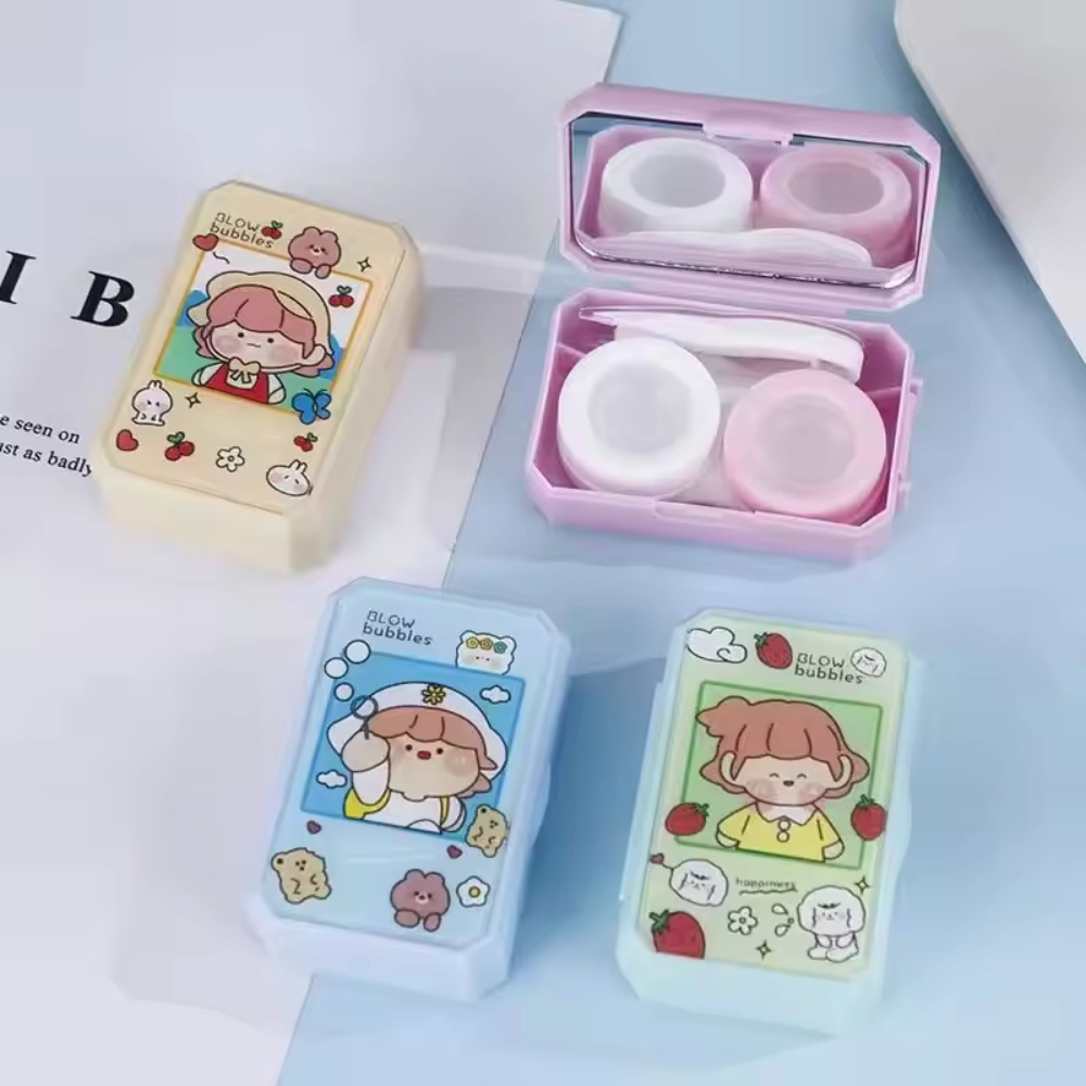 Blow Bubbles Lens Case with Applicators