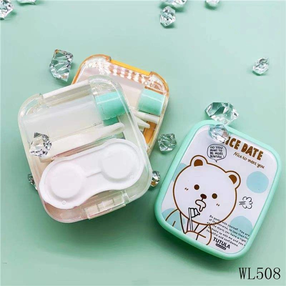 Nice Date Contact Lens Case with Applicators and Container