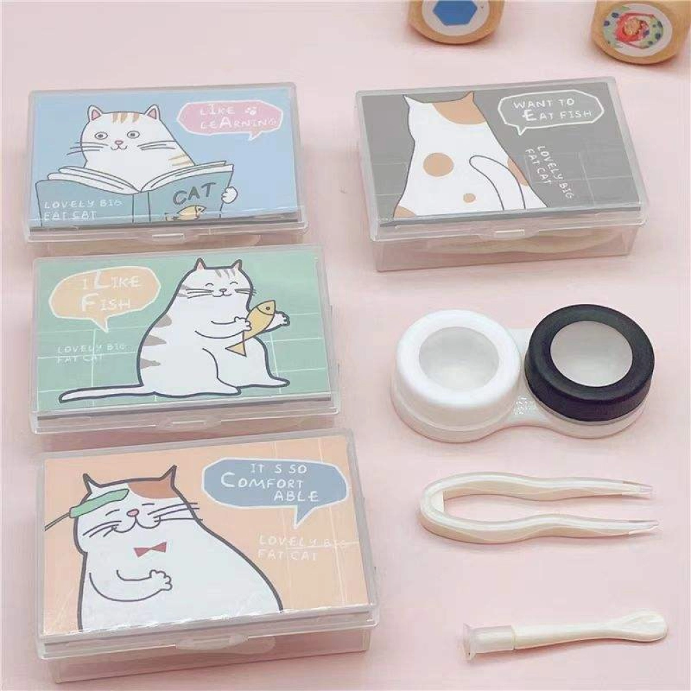 Lovely Big Fat Cat Lens Case with Applicators