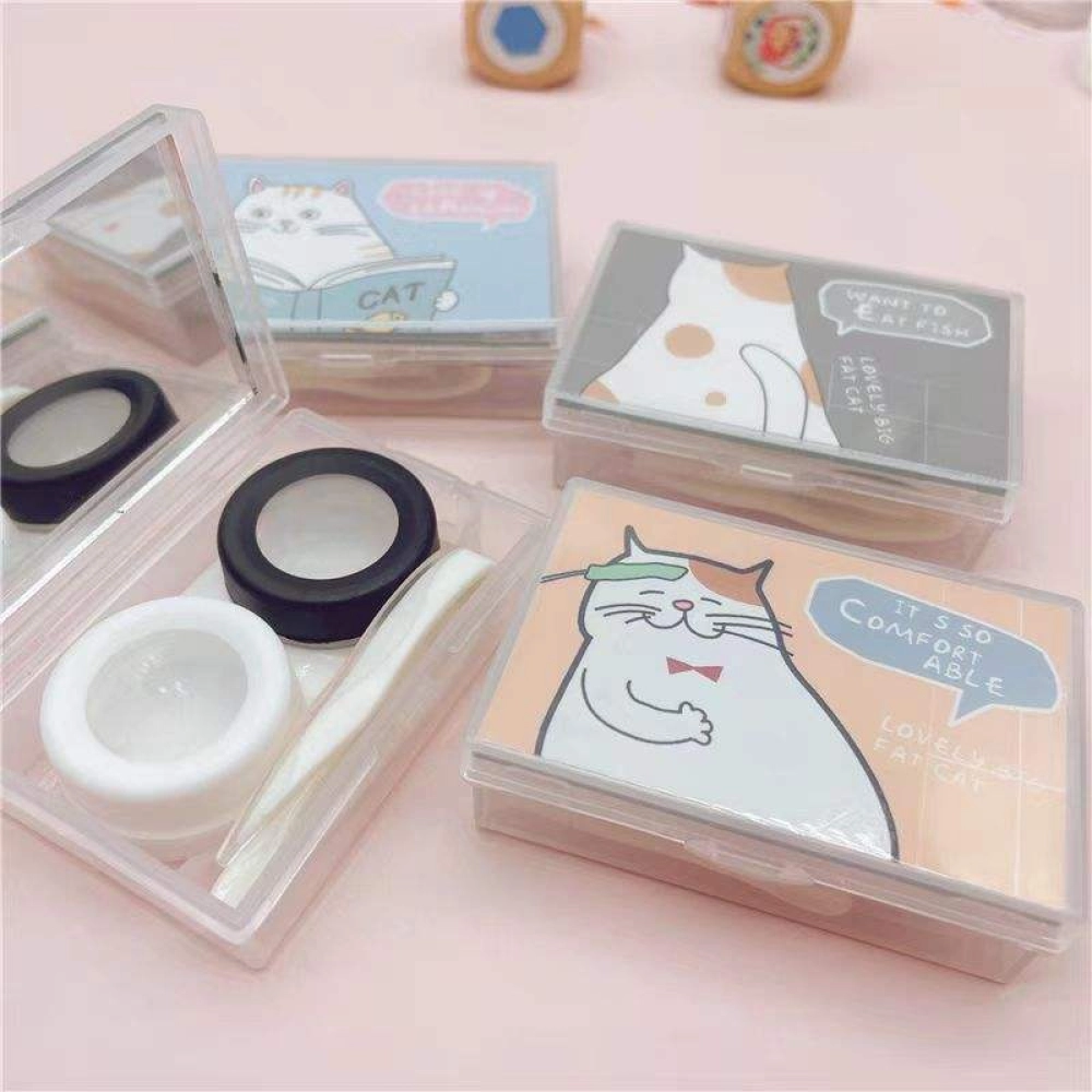 Lovely Big Fat Cat Lens Case with Applicators