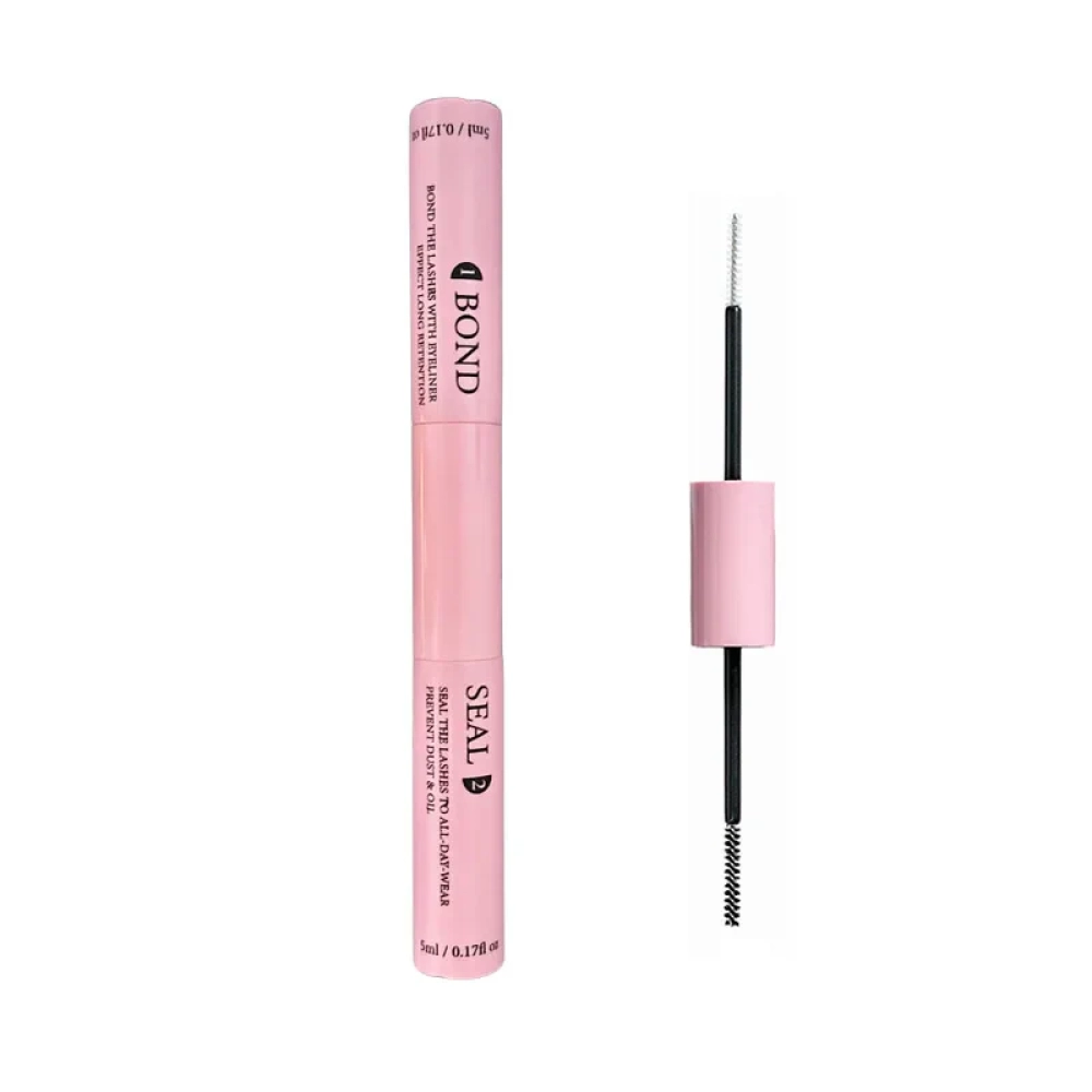 Bond and Seal Lash Glue for Eyelash Cluster, Waterproof, Long-Lasting Lash Glue Black