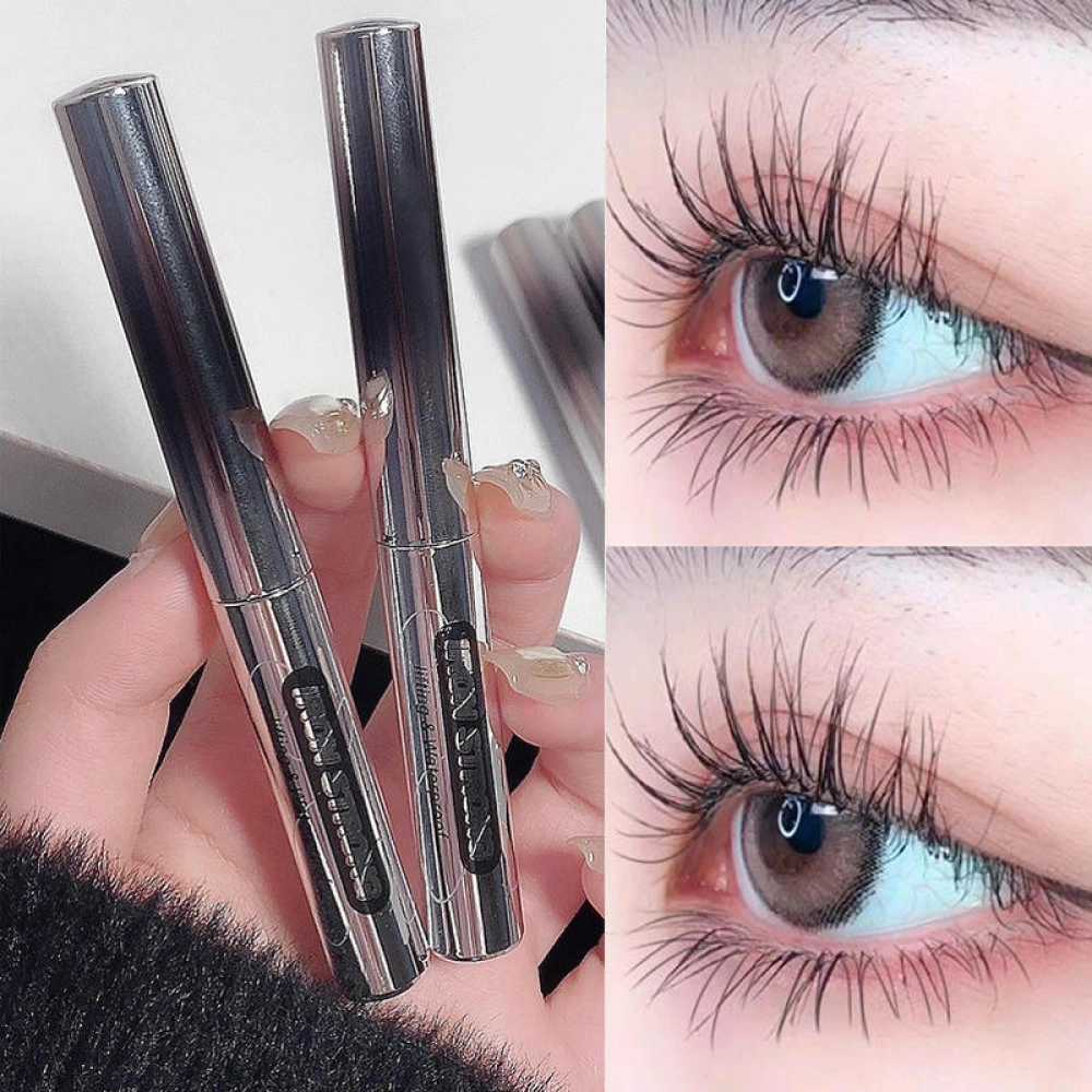 Cappuvini 3D Curl Lengthening Mascara, Waterproof Fiber Lash Volumizing Mascara