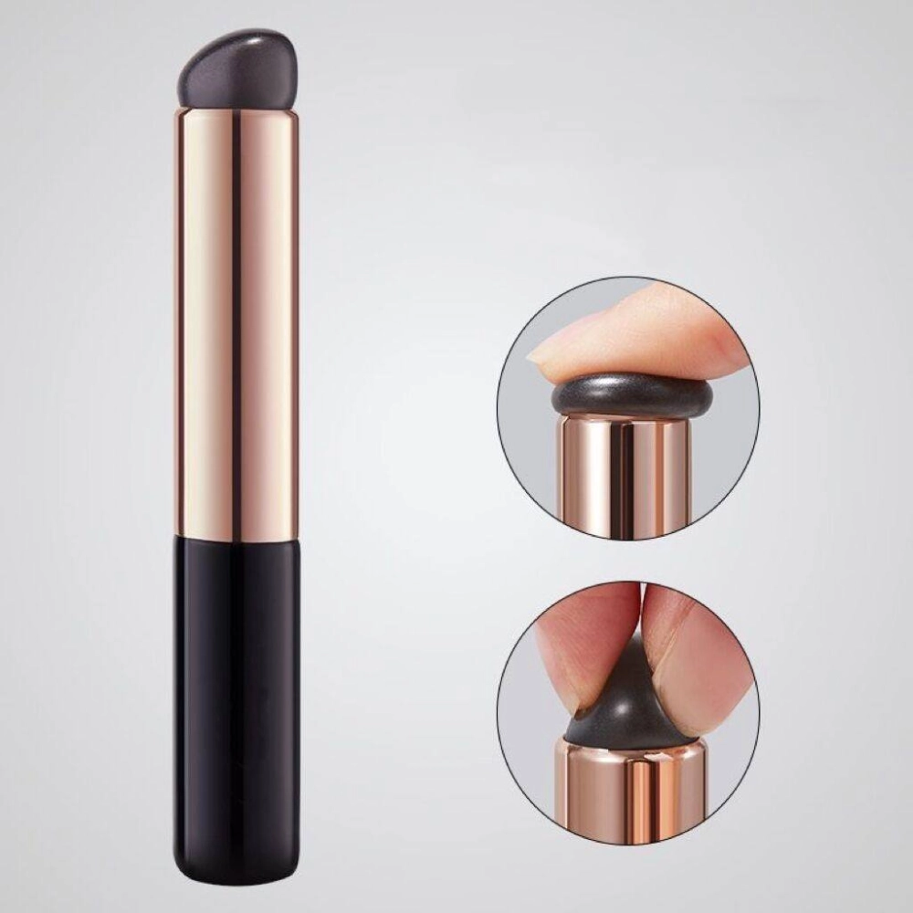 Gecomo Silicone Brush, Hygienic Soft Tip Applicator for Smooth Makeup