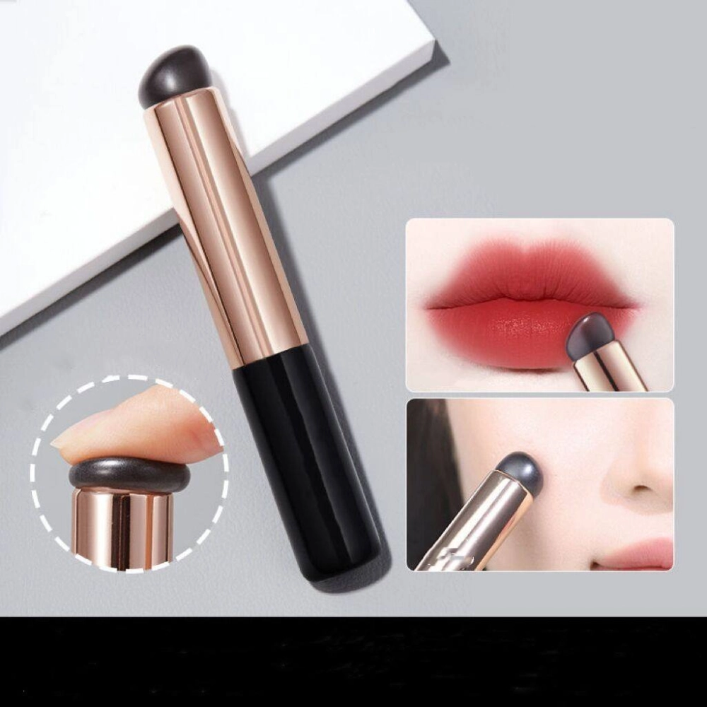 Gecomo Silicone Brush, Hygienic Soft Tip Applicator for Smooth Makeup