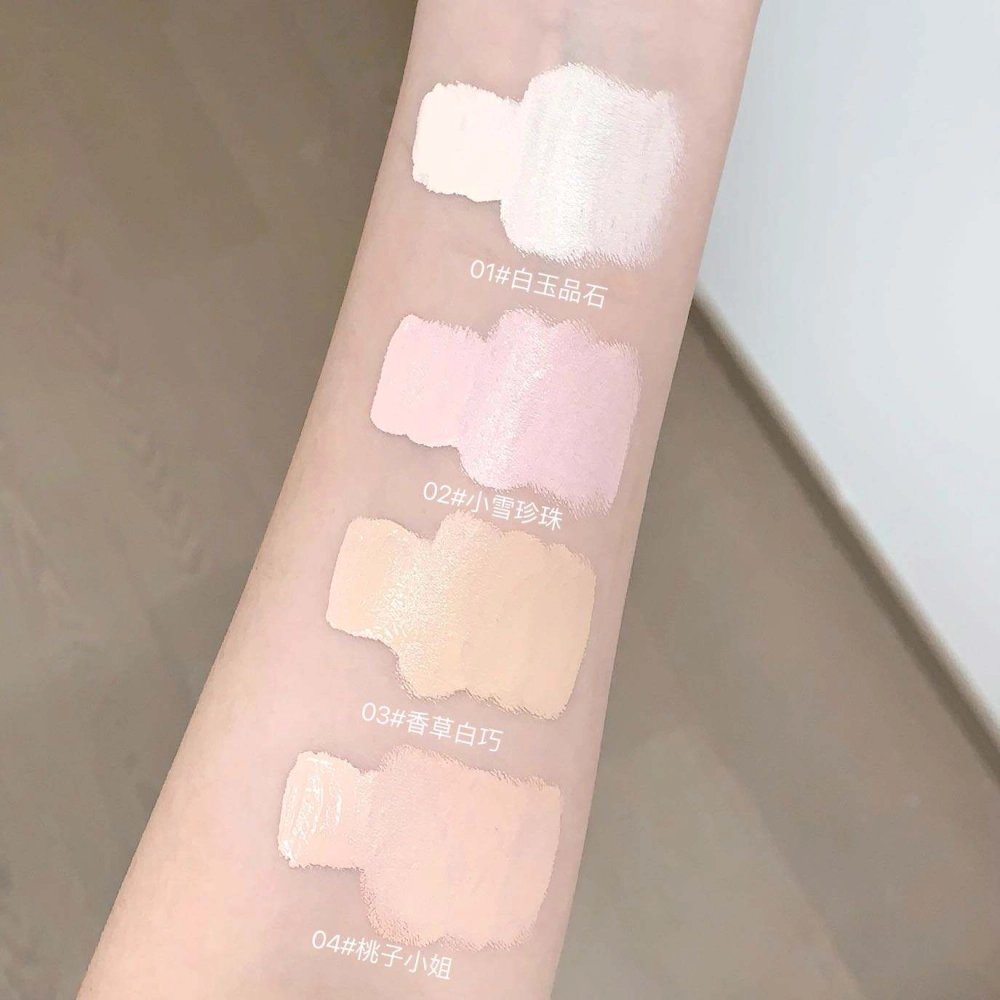 Daimanpu Flower Fairy Brightening Concealer, Long Wearing Smooth Smudge Proof Liquid Concealer