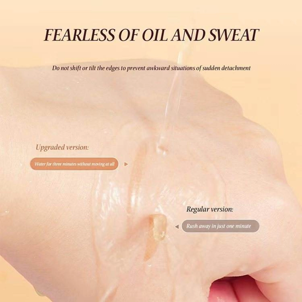 Gecomo High Viscosity Double Eyelid Tape, Invisible Self-Adhesive Eye Tape 240 Patches